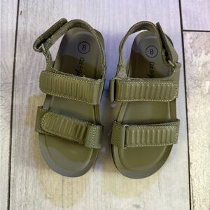 NWOT Cat & Jack Olive Boys Sandals